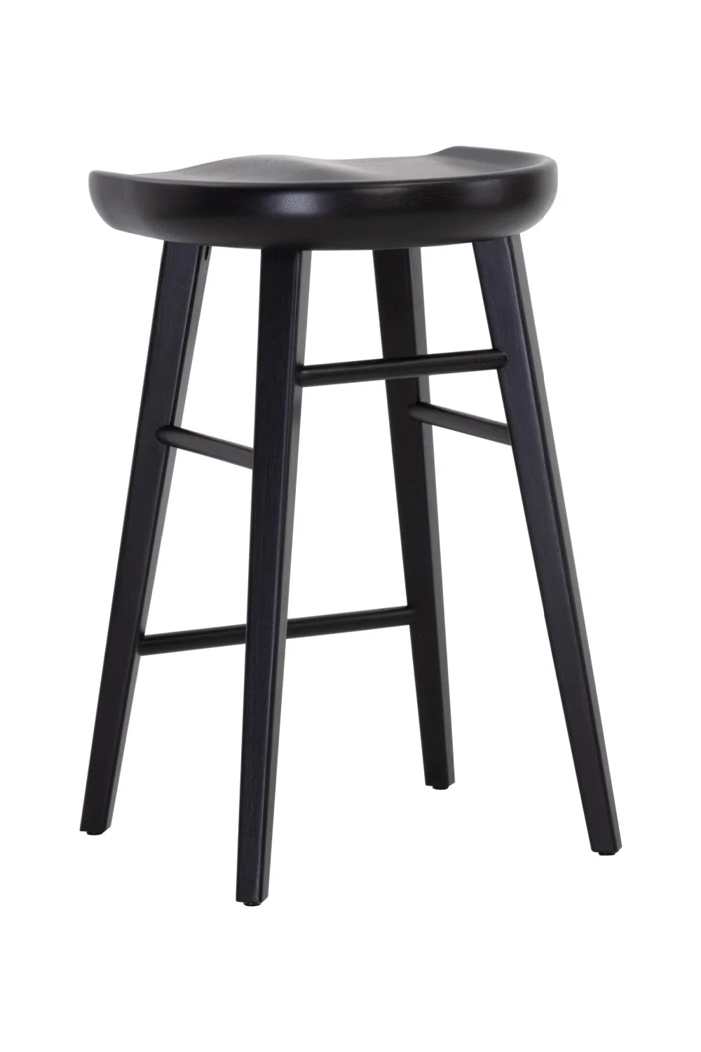 Luxury Modern Wood Counter Stool European Style for Villa