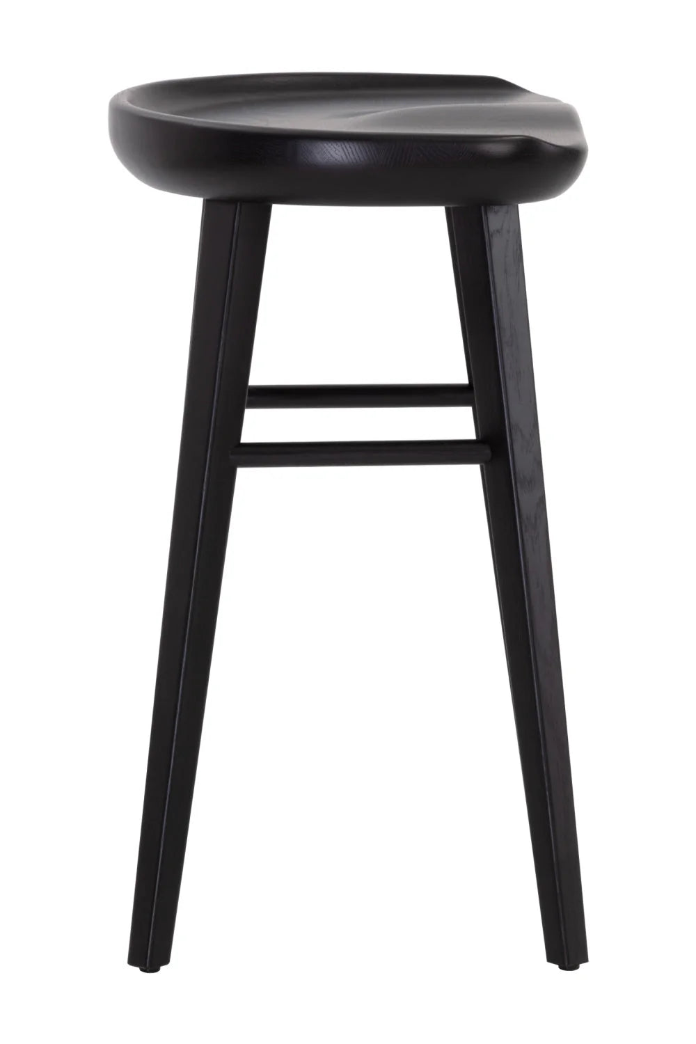 Luxury Modern Wood Counter Stool European Style for Villa
