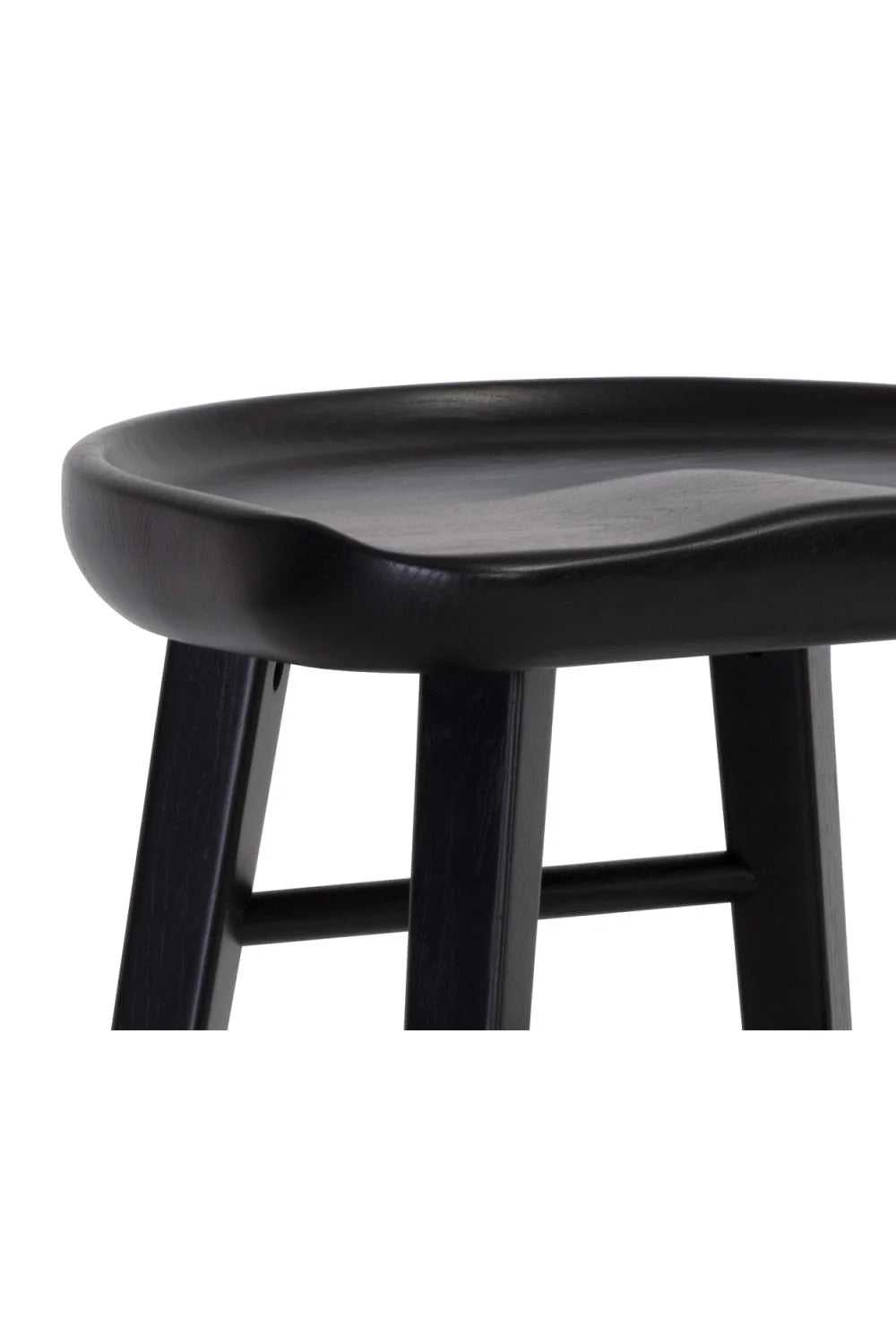Luxury Modern Wood Counter Stool European Style for Villa