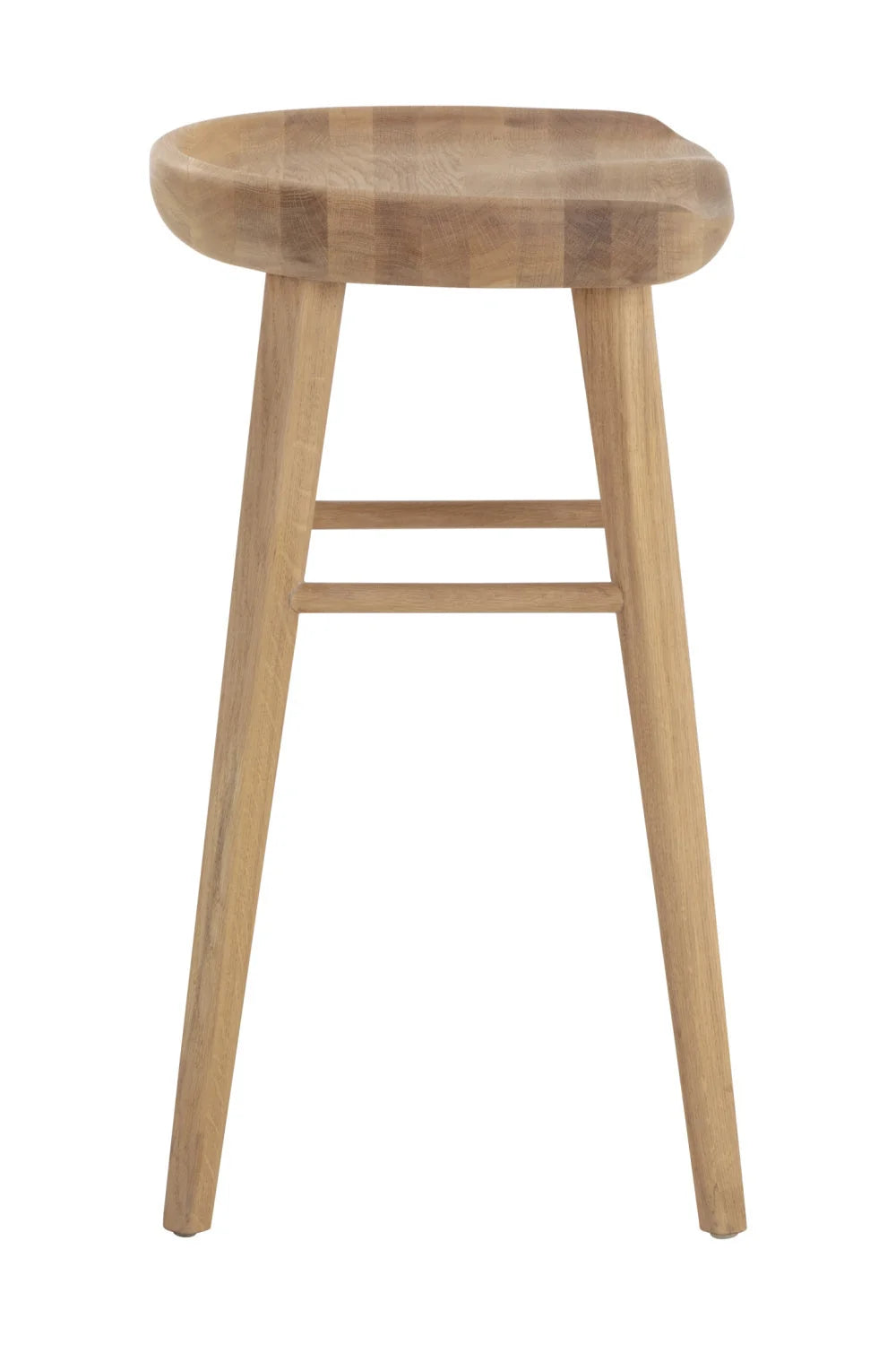 Luxury Modern Wood Counter Stool European Style for Villa