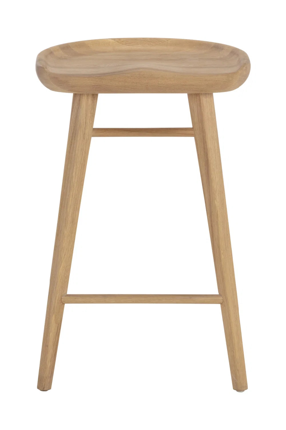 Luxury Modern Wood Counter Stool European Style for Villa
