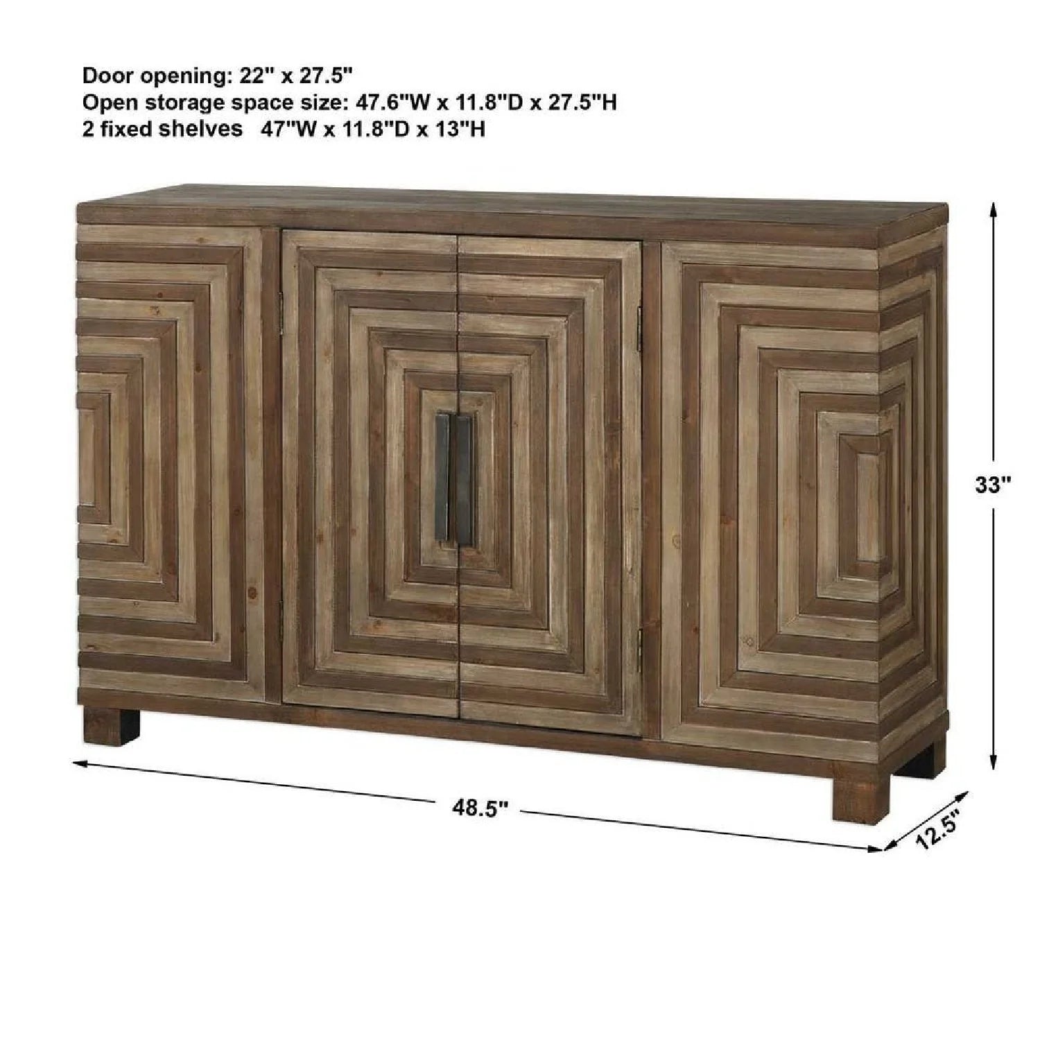 Luxury Modern Wood Storage Cabinet European Style for Villa