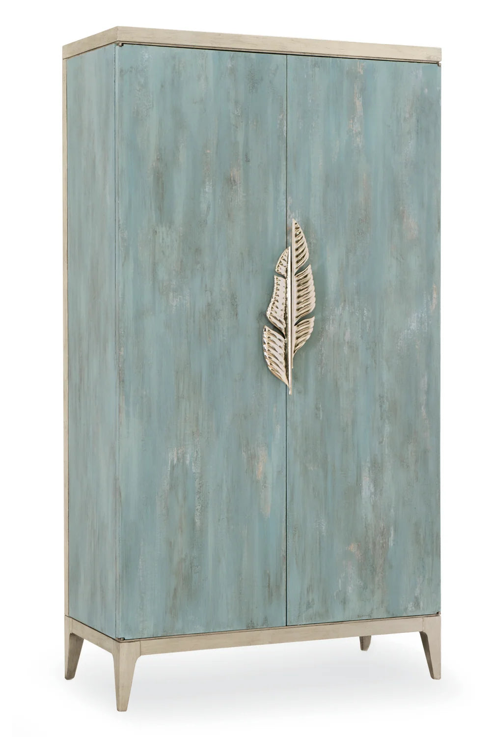 Luxury Modern Wood Tall Cabinet European Style for Villa