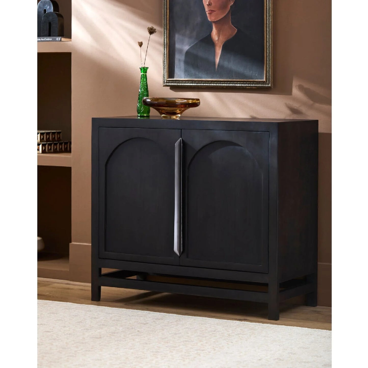 Luxury Modern Wood Tall Cabinet European Style for Villa
