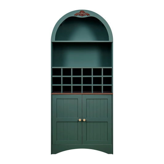 Luxury Modern Wood Wine Storage Cabinet European Style for Villa