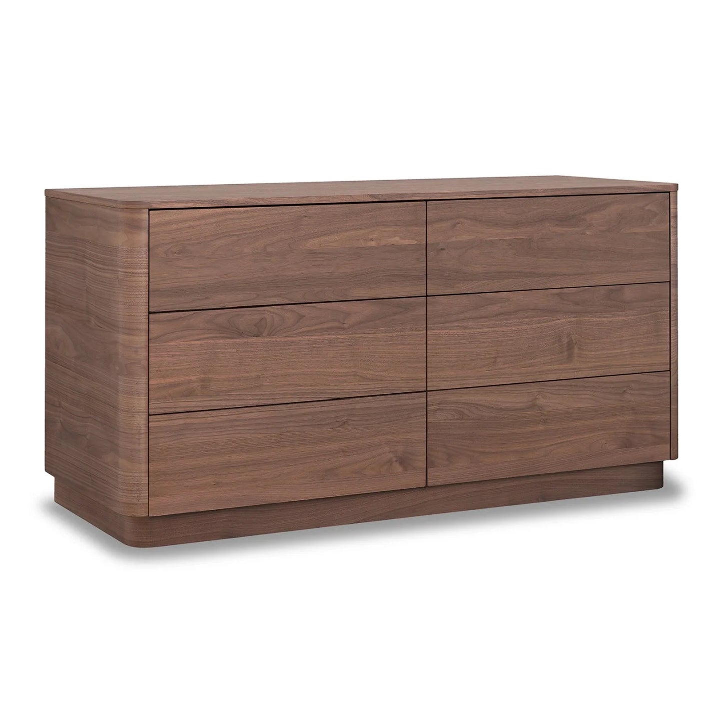 Luxury Modern Wooden 6-Drawer Dresser European Style for Villa