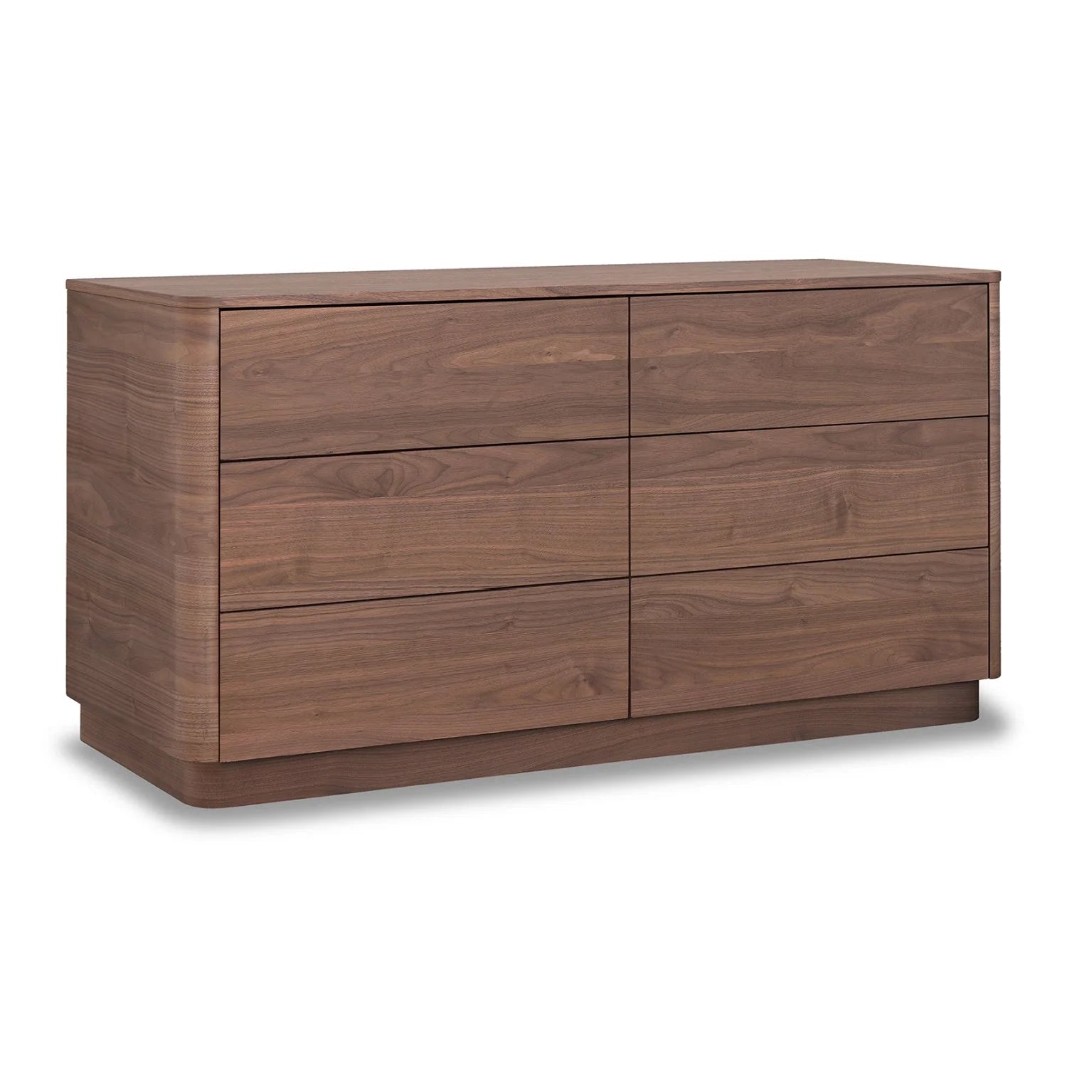 Luxury Modern Wooden 6-Drawer Dresser European Style for Villa