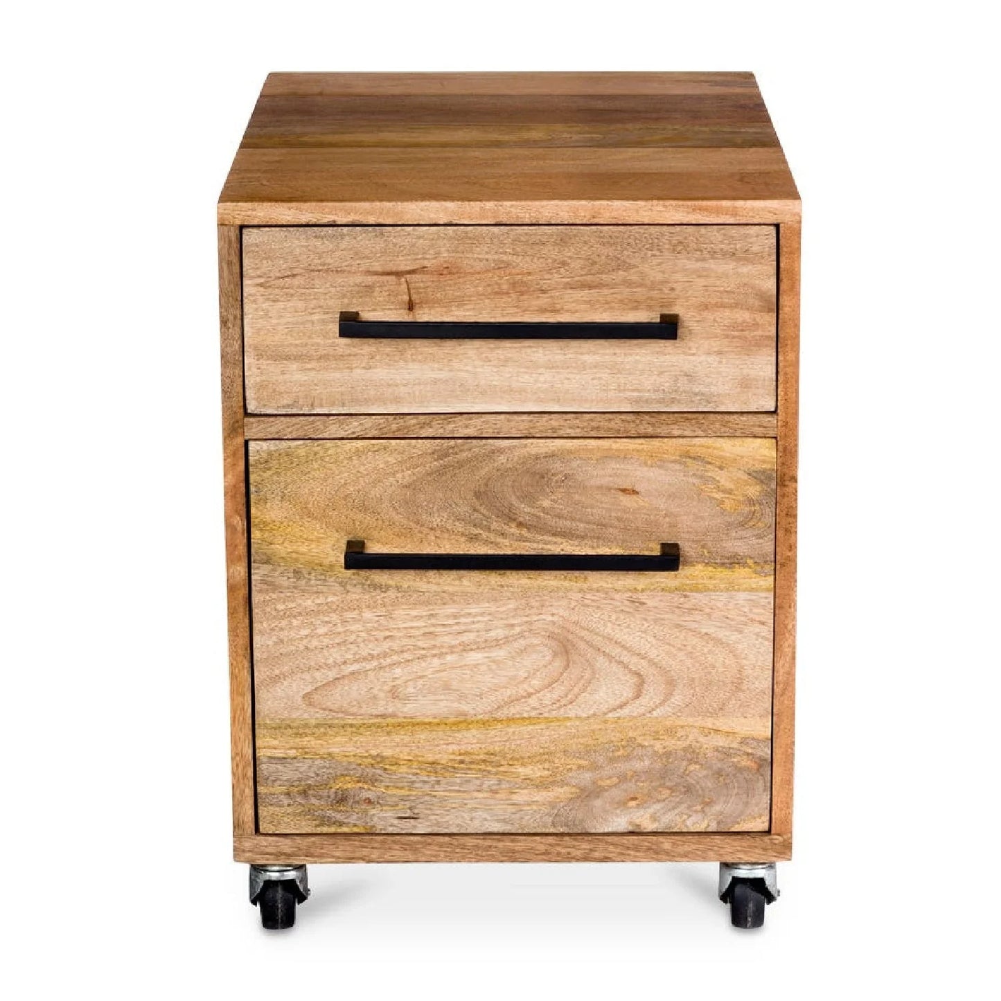 Luxury Modern Wooden Mobile Filing Cabinet European Style for Villa