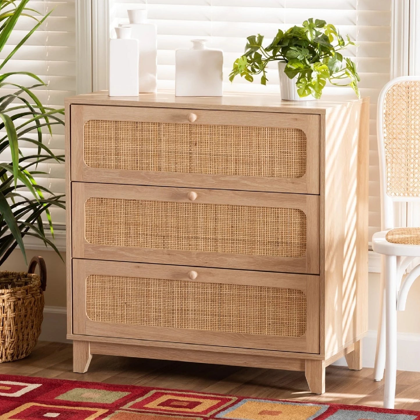 Luxury Modern Wooden Storage Cabinet European Style for Villa