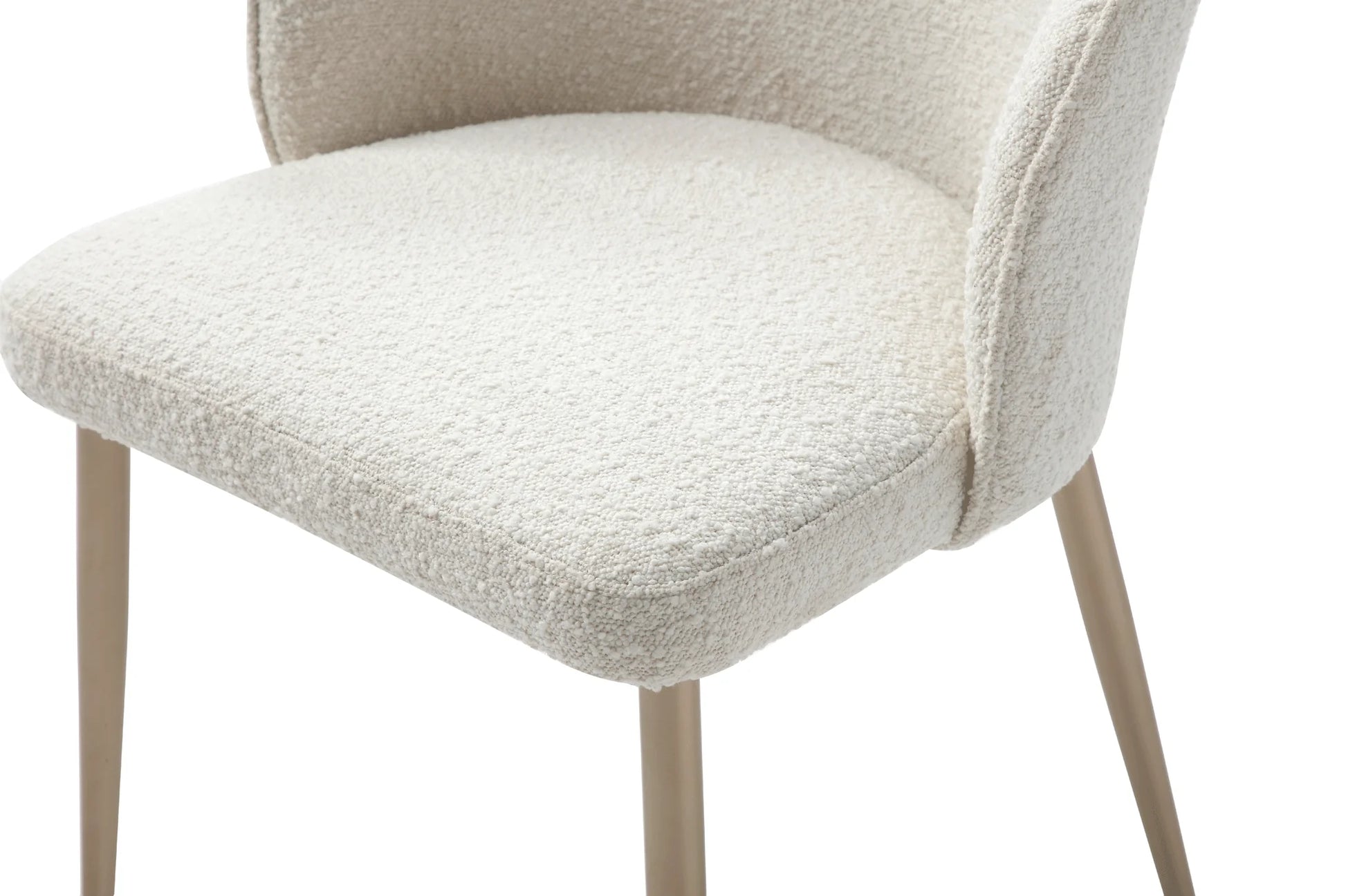 Luxury Modern Wooly Dining Chair European Style for Villa