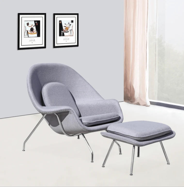 Luxury Modern Woom Chair European Style for Villa