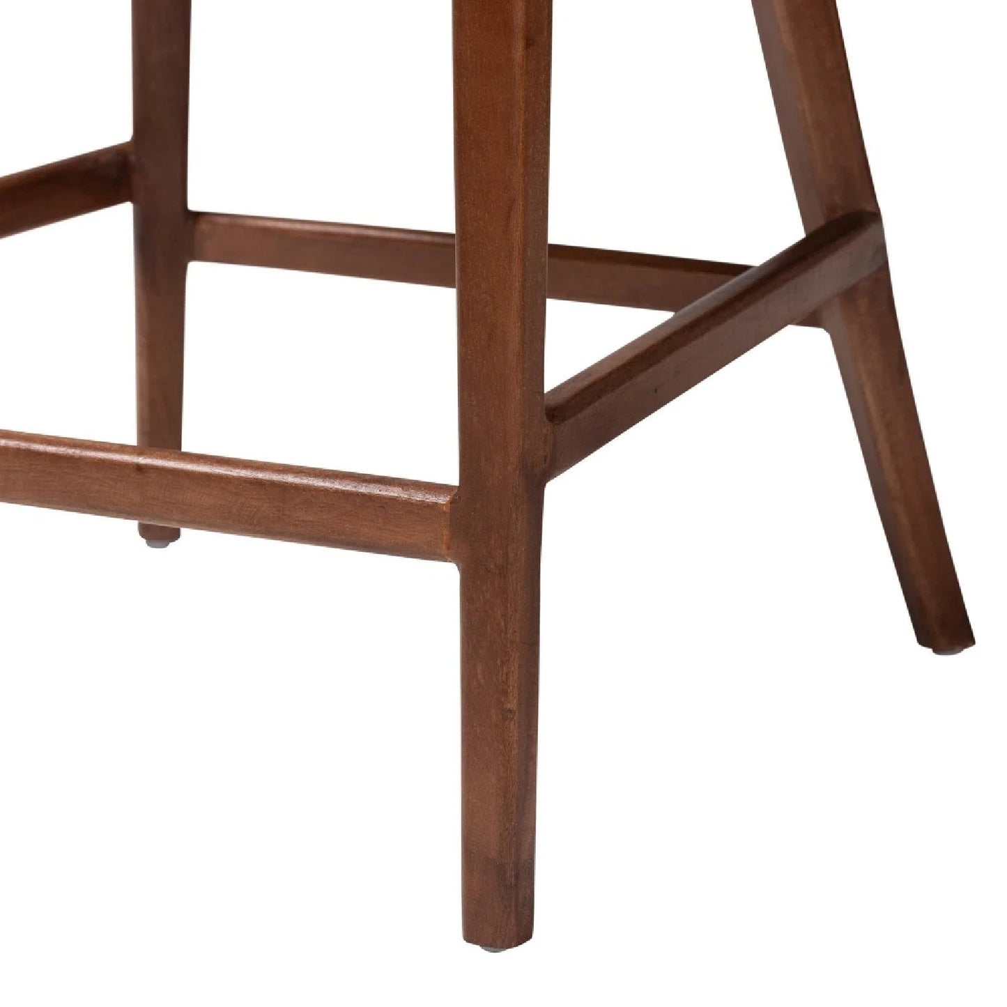 Luxury Modern Woven Rattan Bar Stools European Style for Villa