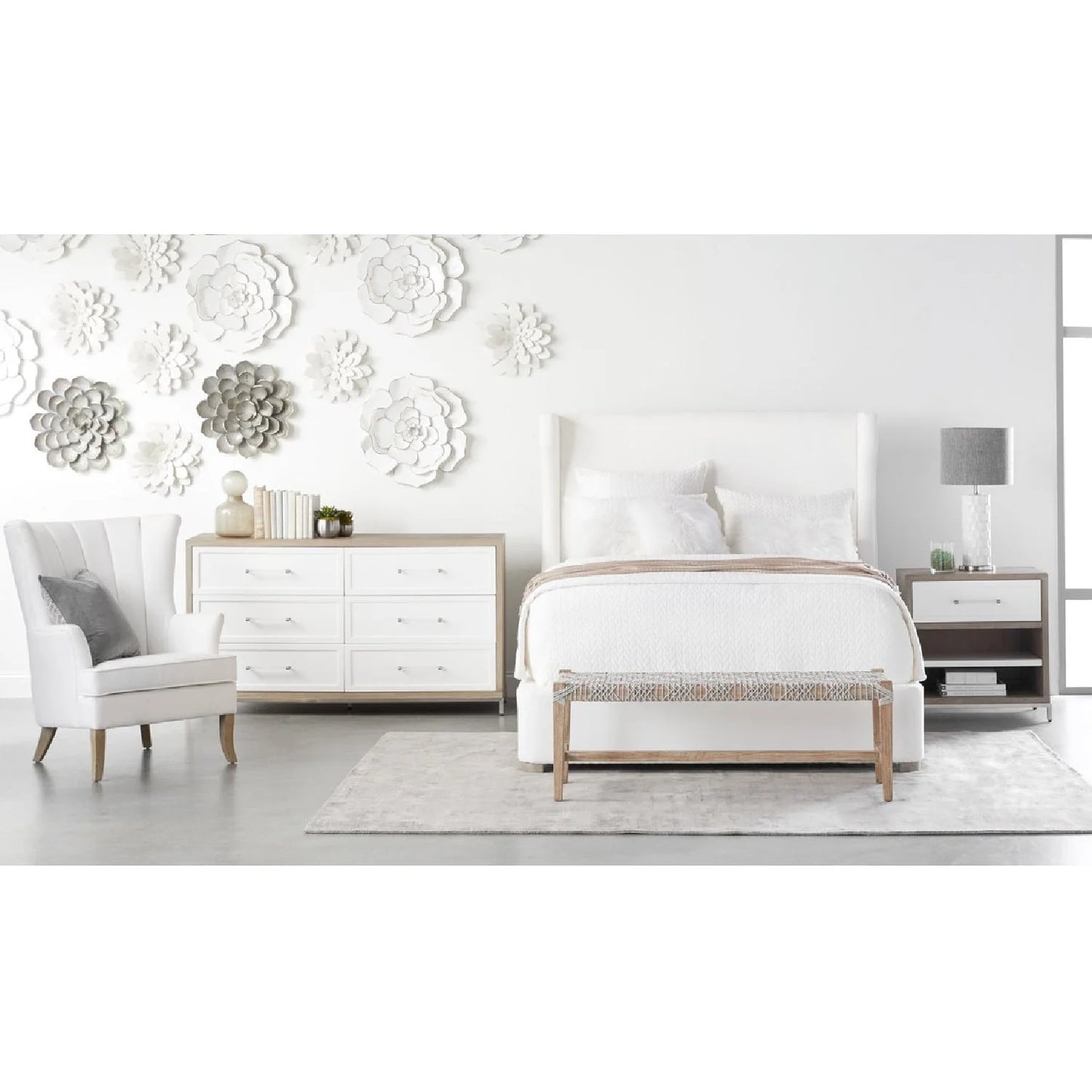 Luxury Modern Wrenn Nightstand European Style for Villa