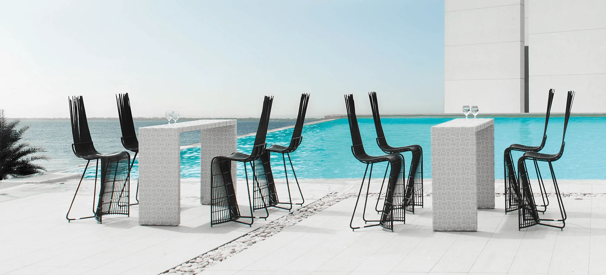 Luxury Modern Yoda Barstool European Style for Villa