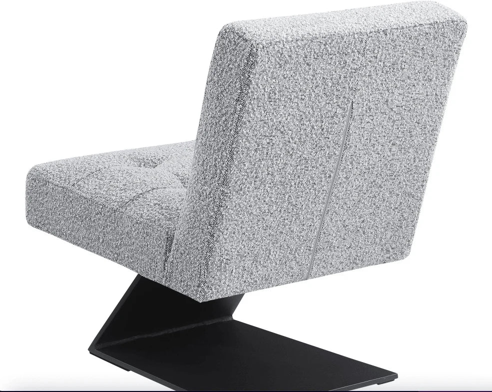 Luxury Modern Z Accent Chair European Style for Villa