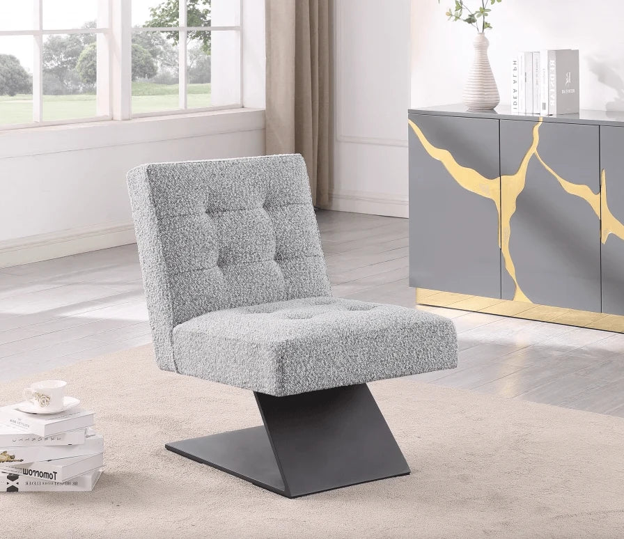Luxury Modern Z Accent Chair European Style for Villa
