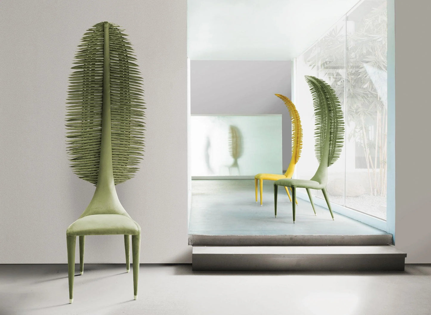 Luxury Modern Zaza Dining Chair European Style for Villa