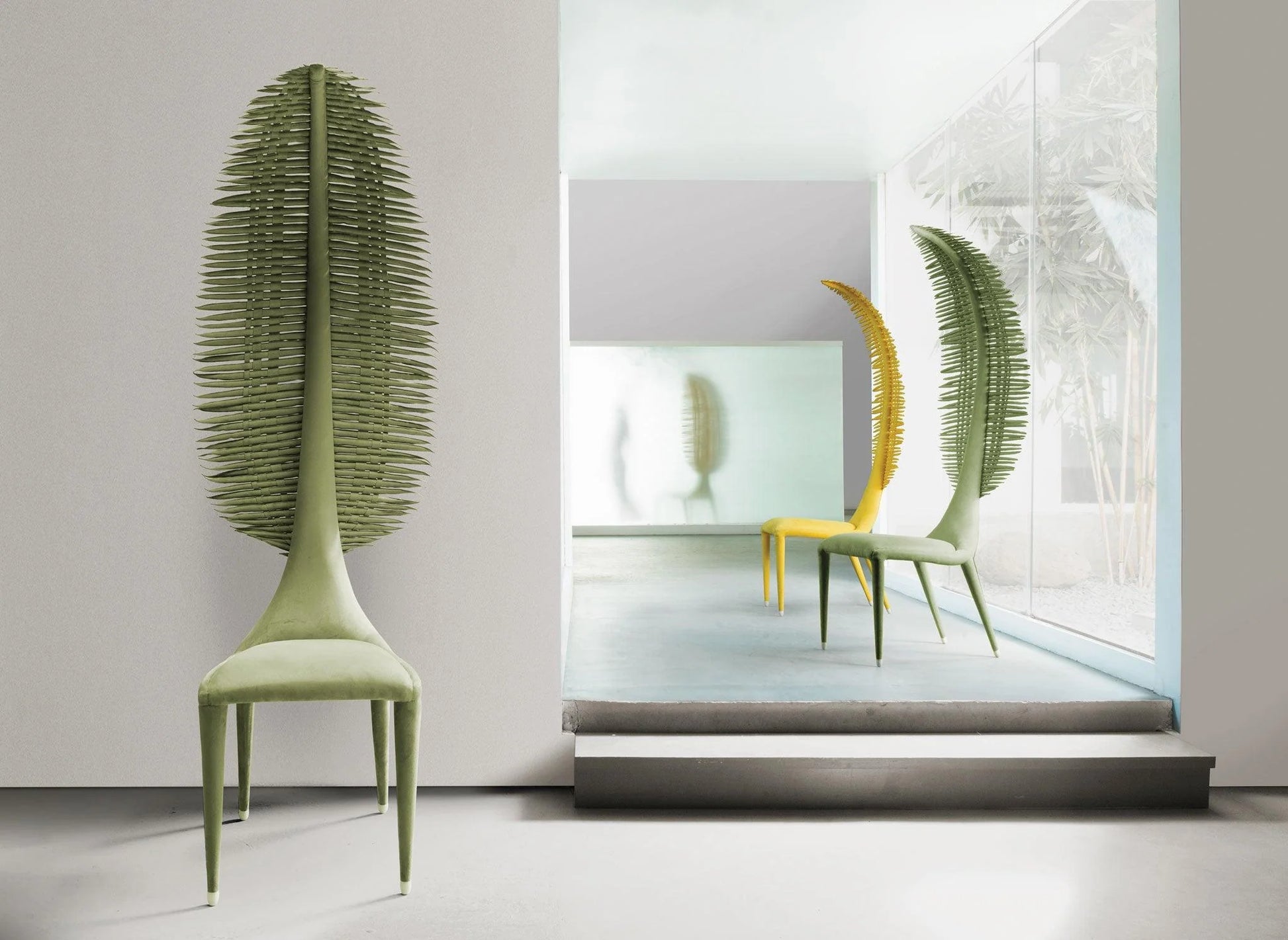 Luxury Modern Zaza Dining Chair European Style for Villa
