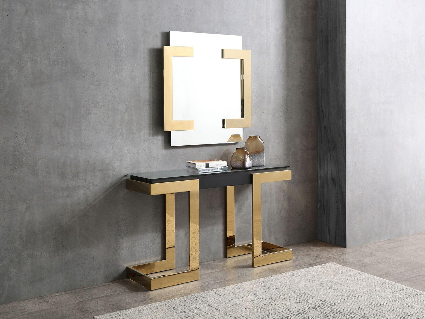 Luxury Modern Zen Console Table European Style for Villa