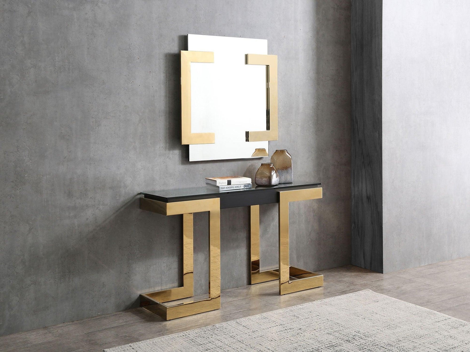 Luxury Modern Zen Console Table European Style for Villa