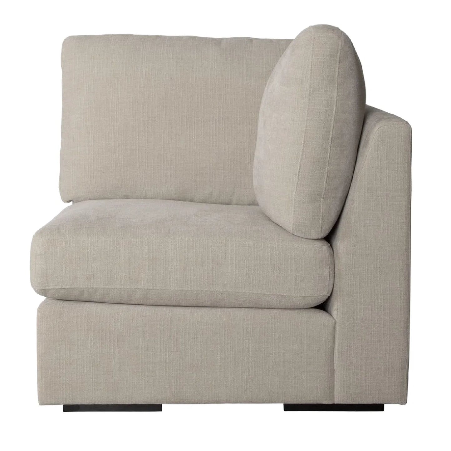 Luxury Modular Beige Fabric Sectional Sofa Modern Italian Style for Villa