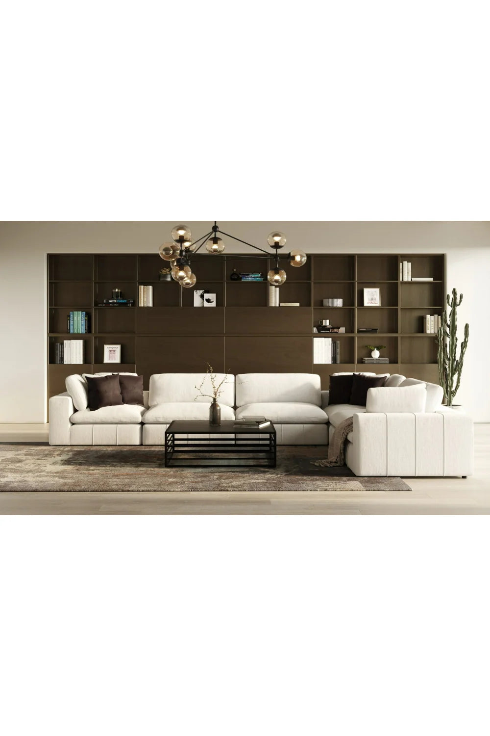 Luxury Modular Corner Sofa Modern Italian Style for Villa