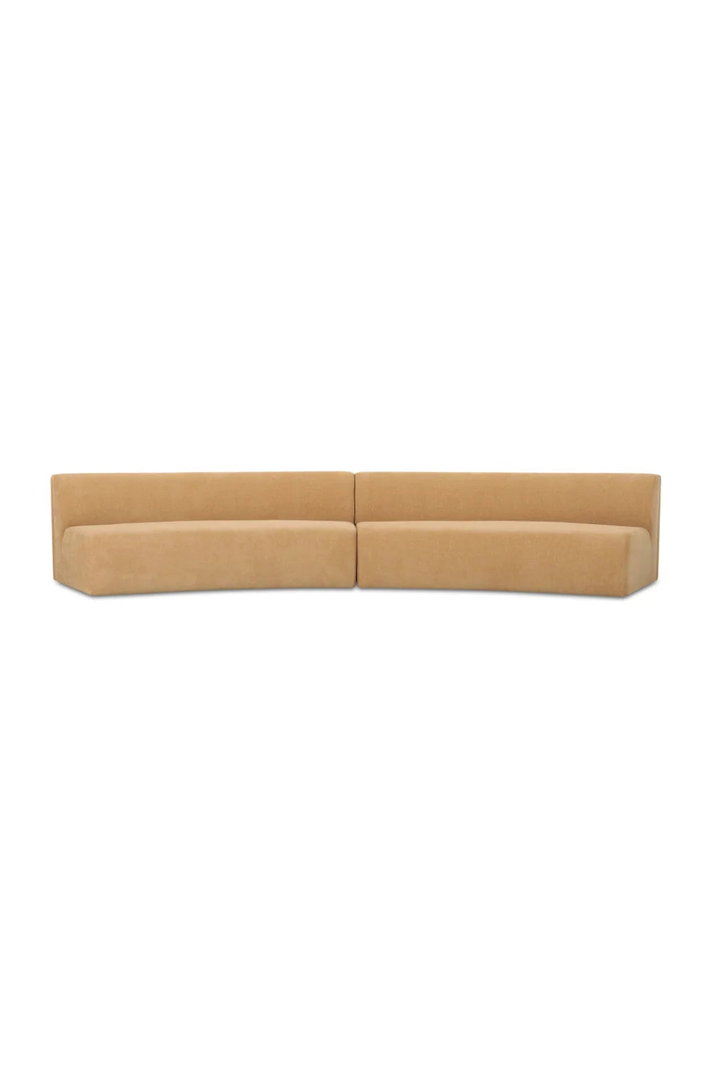 Luxury Modular Curved Sofa Modern Italian Style for Villa