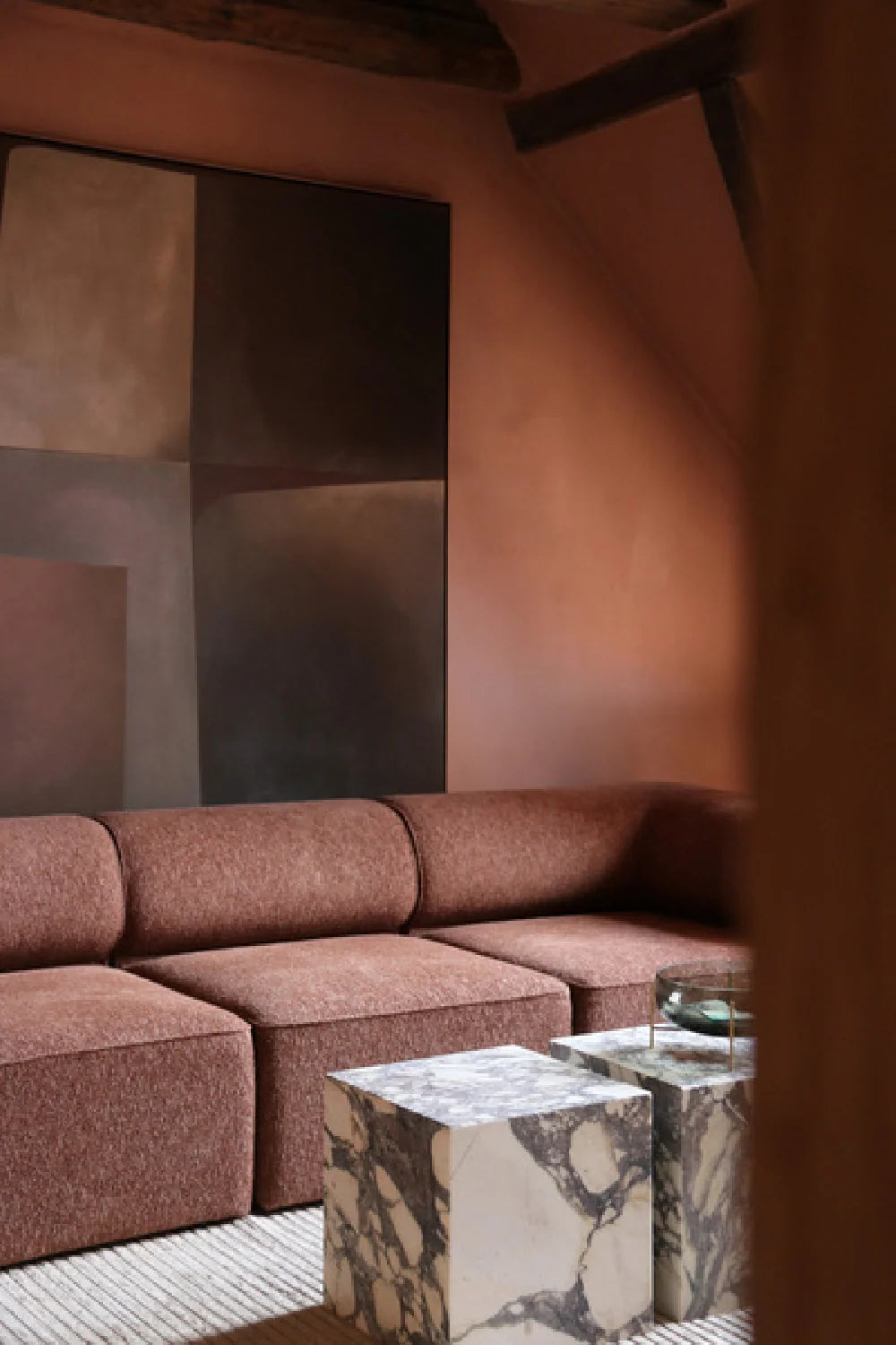 Luxury Modular Open Sofa Modern Italian Style for Villa