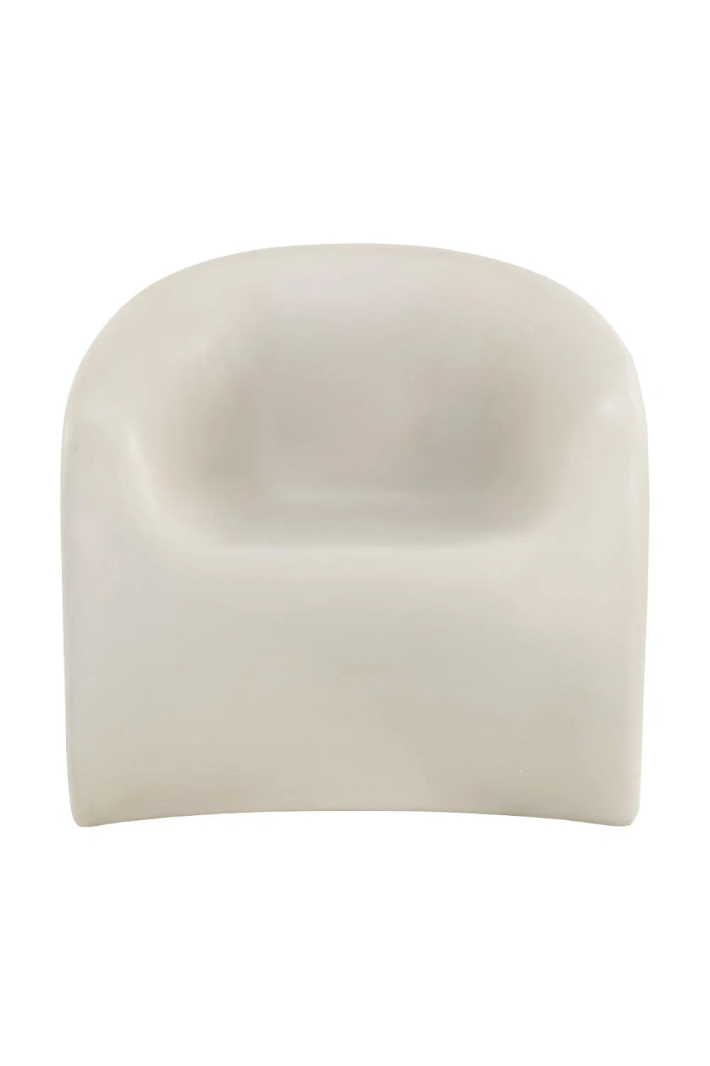 Luxury Molded Concrete Lounge Chair European Style for Villa