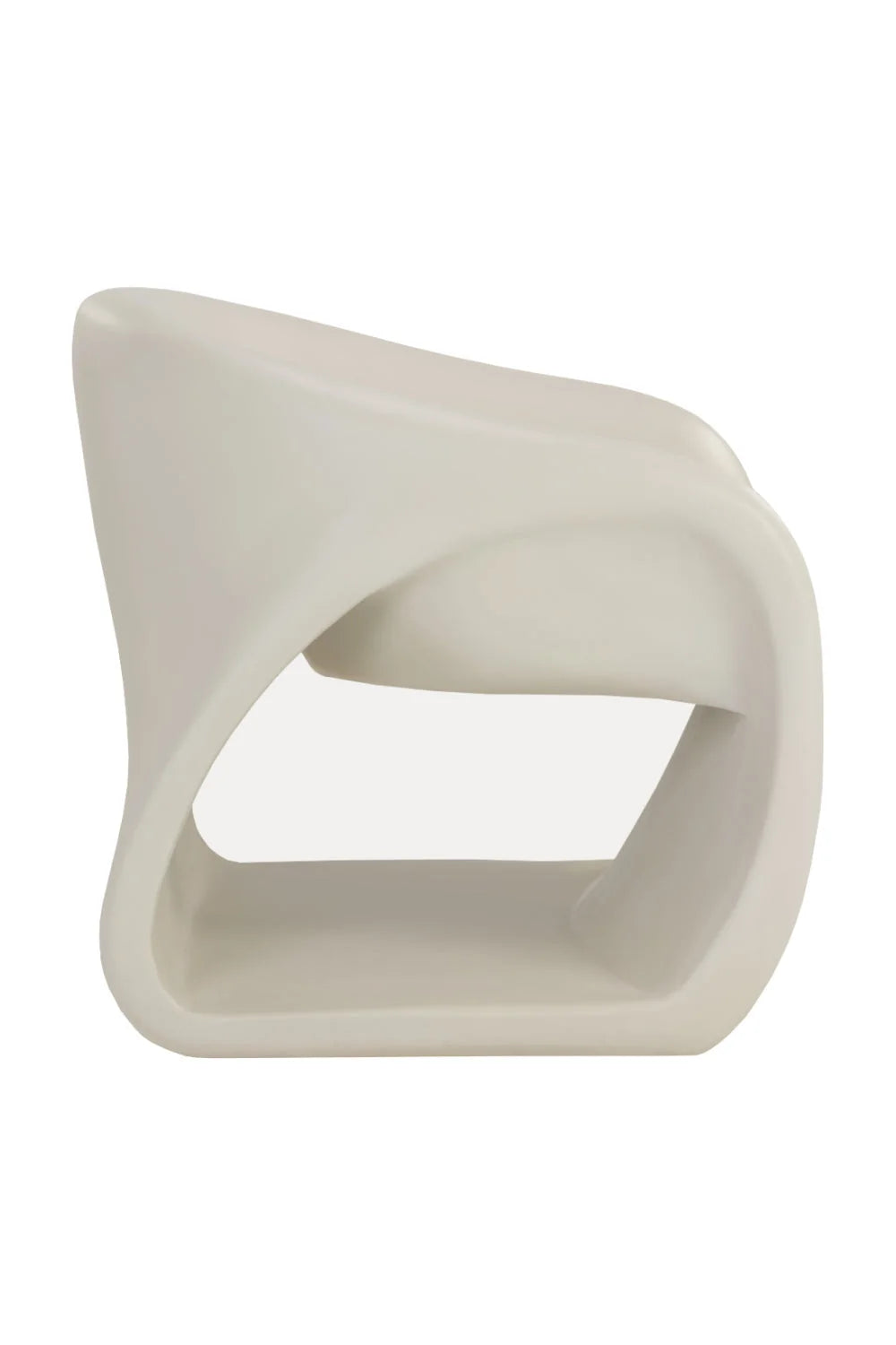 Luxury Molded Concrete Lounge Chair European Style for Villa