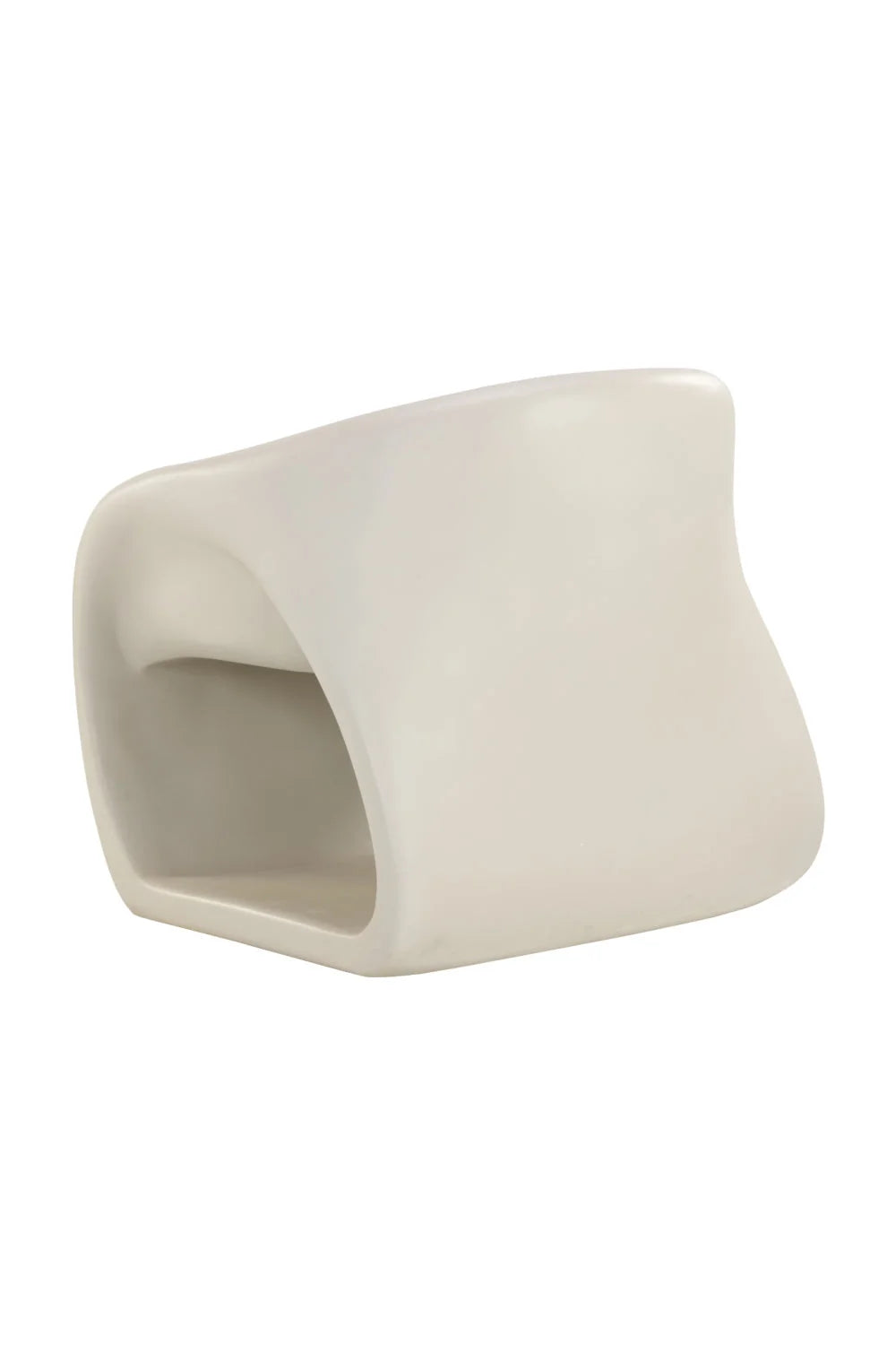 Luxury Molded Concrete Lounge Chair European Style for Villa