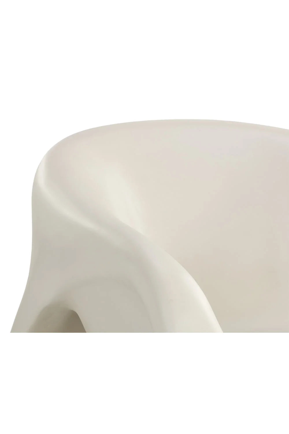 Luxury Molded Concrete Lounge Chair European Style for Villa