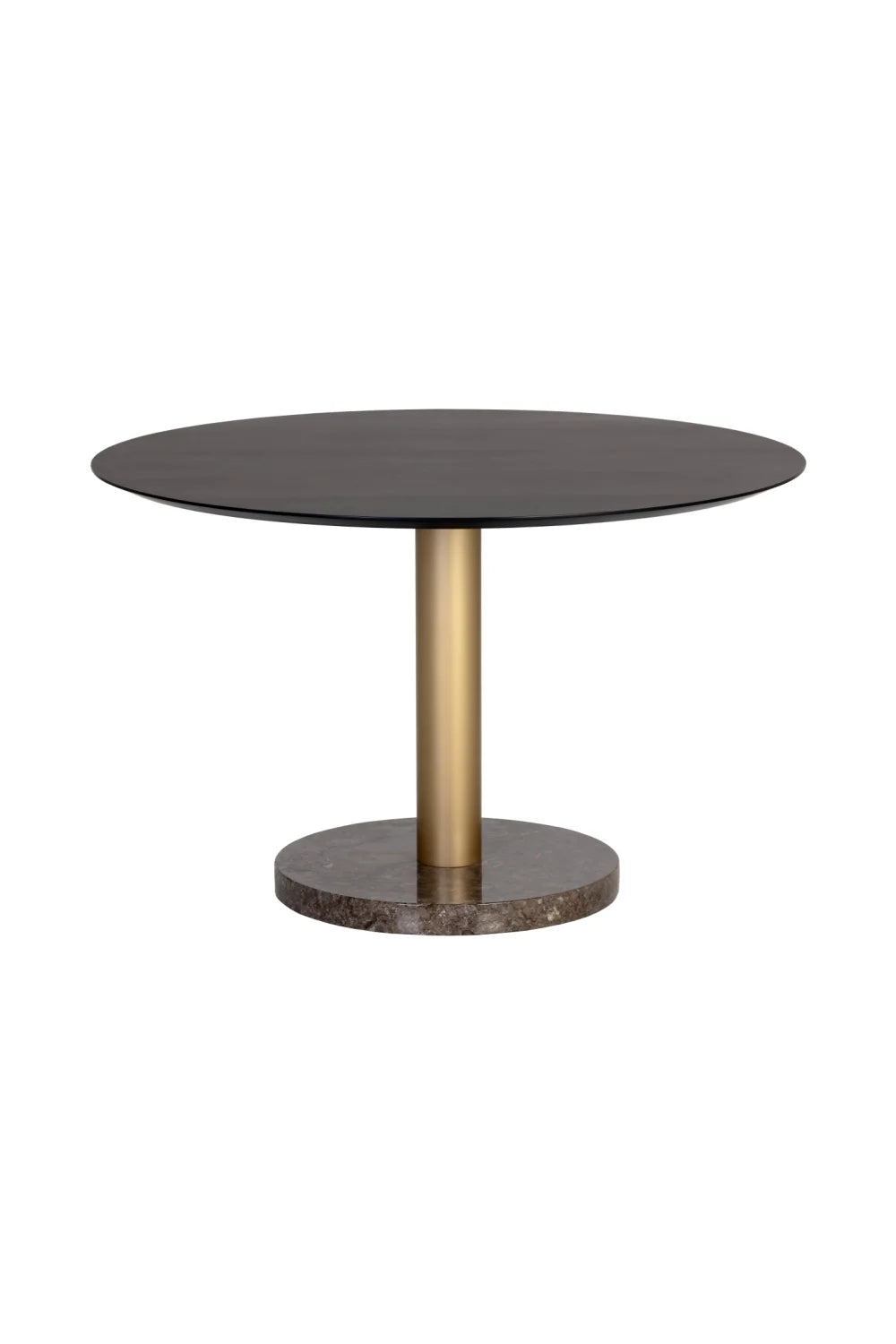 Luxury Monaco Oak Round Dining Table Modern Italian Style for Villa