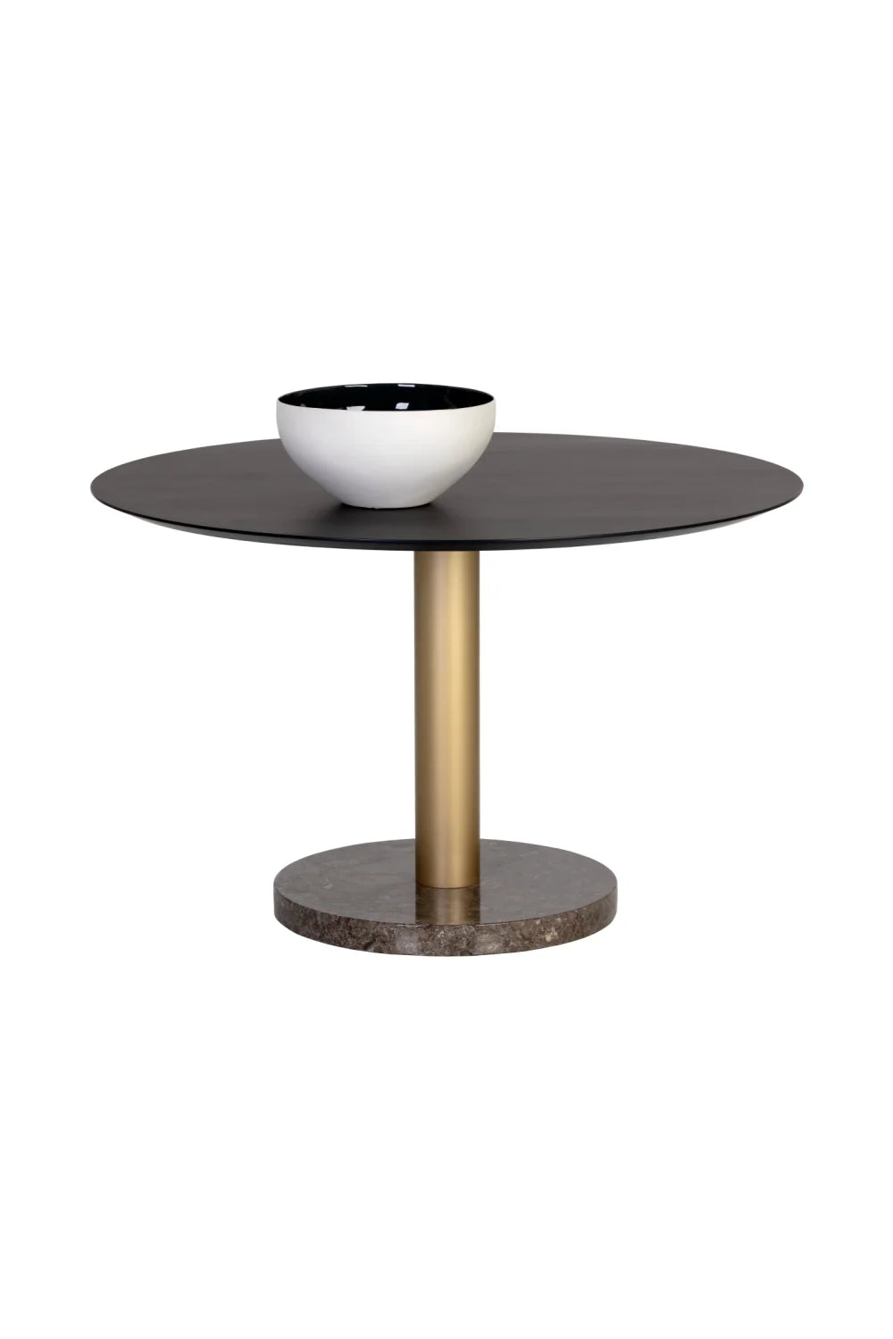 Luxury Monaco Oak Round Dining Table Modern Italian Style for Villa