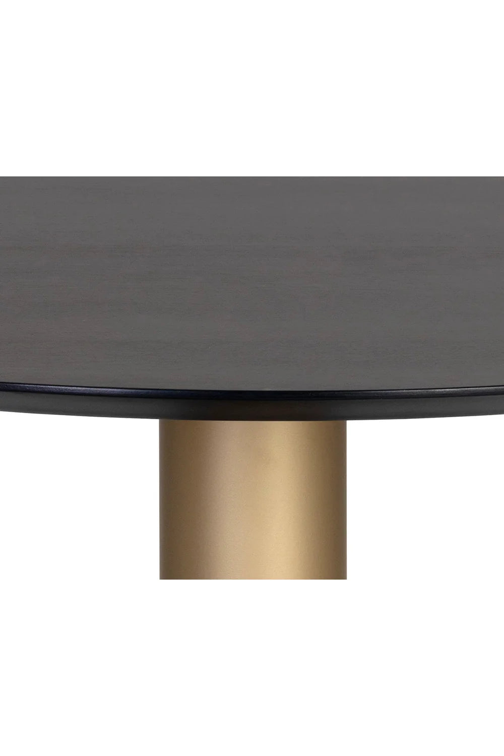 Luxury Monaco Oak Round Dining Table Modern Italian Style for Villa