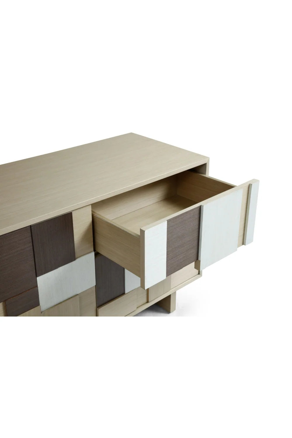 Luxury Multi-Colored Patterned Sideboard European Style for Villa