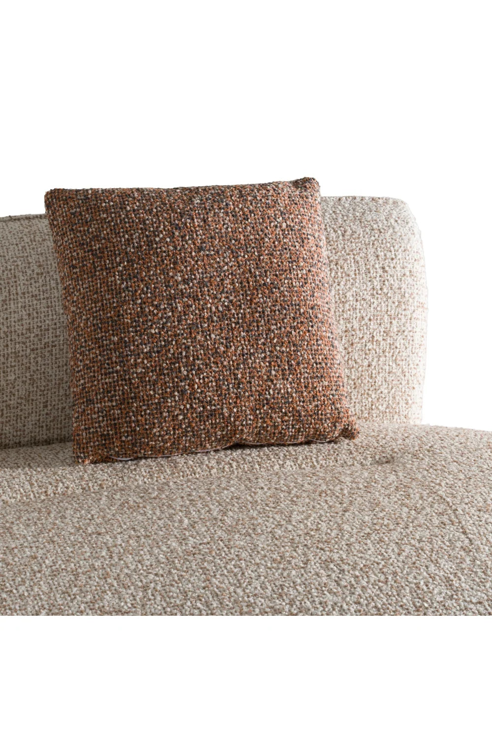 Luxury Multicolored Boucle Sectional Sofa Modern Italian Style for Villa