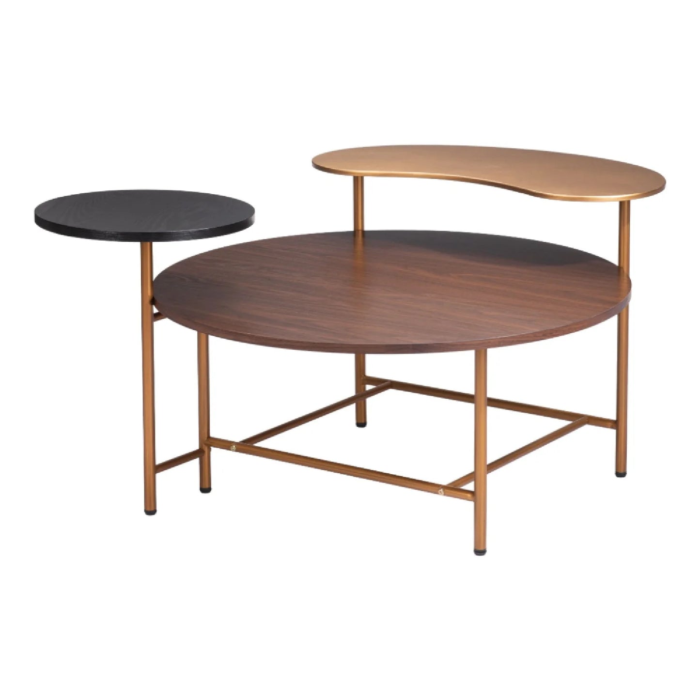 Luxury Multicolored Wooden Coffee Table Modern Italian Style for Villa