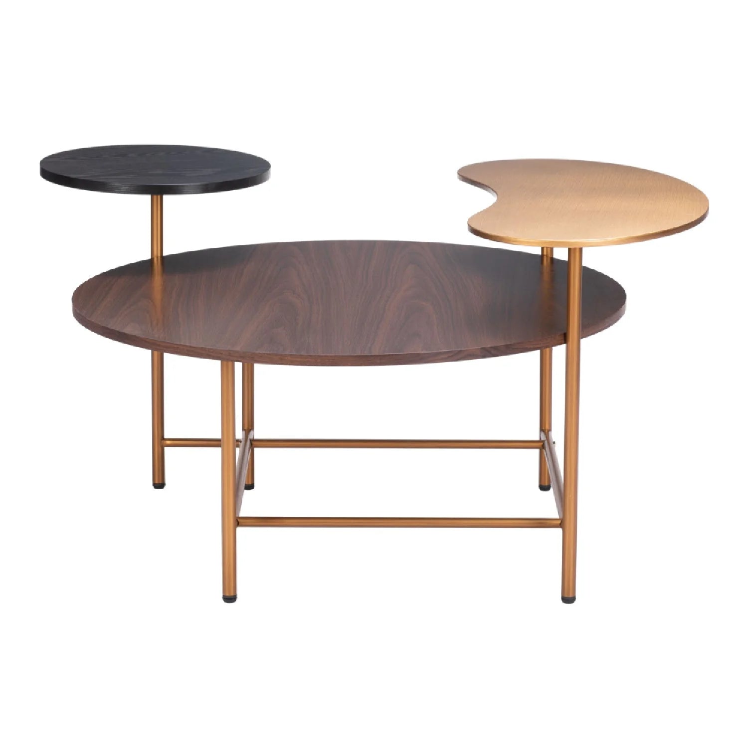 Luxury Multicolored Wooden Coffee Table Modern Italian Style for Villa