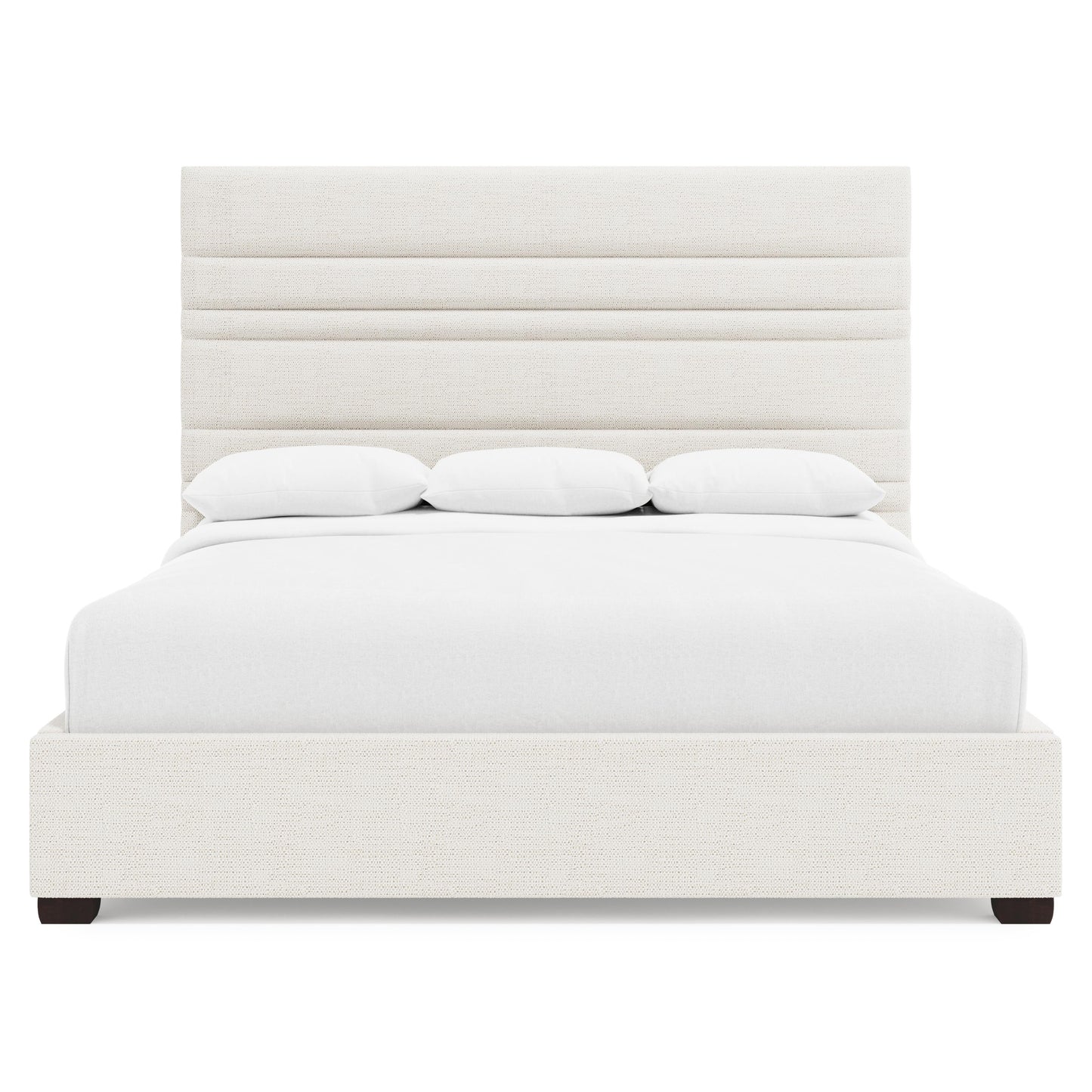 Luxury Murray Fabric Storage Panel Bed Modern Italian Style for Villa
