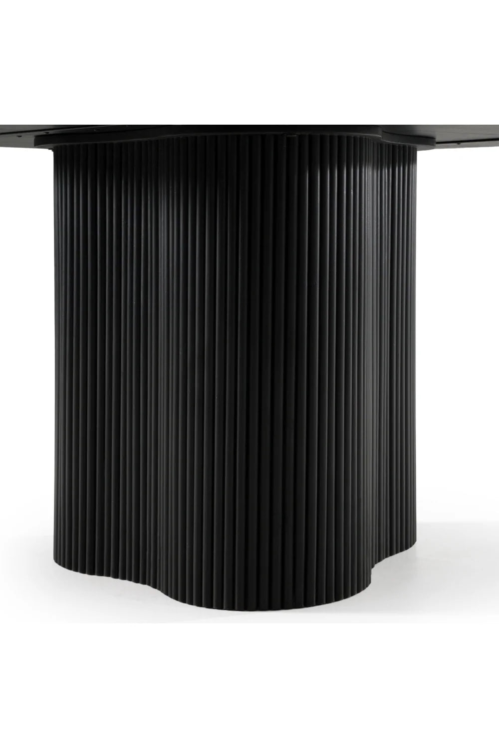 Luxury Myra Wood Round Dining Table Modern Italian Style for Villa