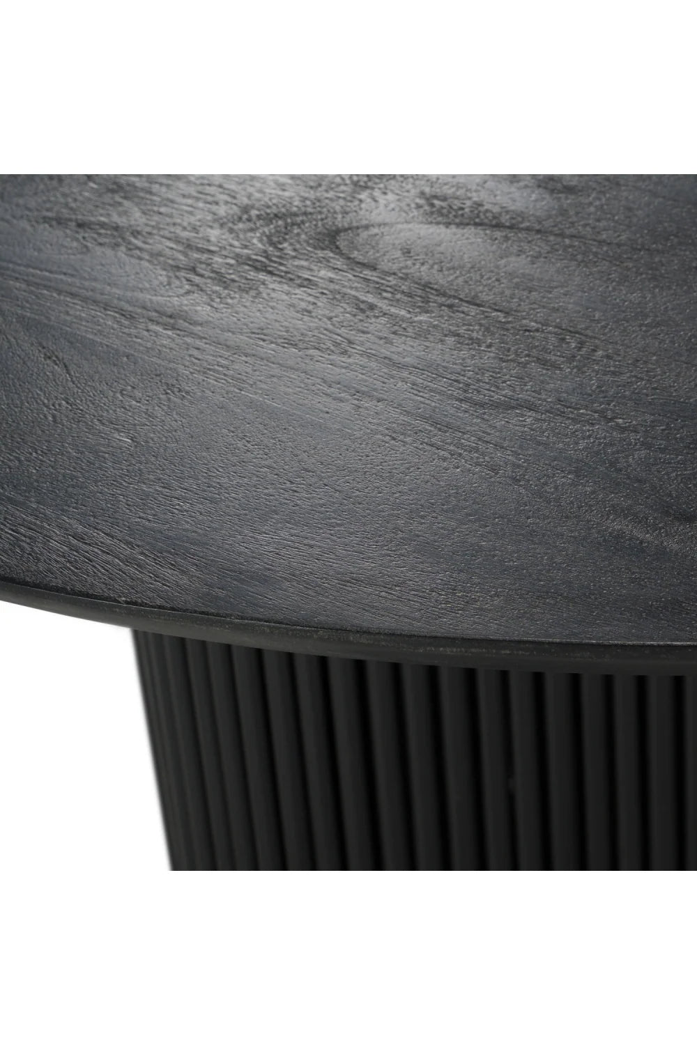 Luxury Myra Wood Round Dining Table Modern Italian Style for Villa