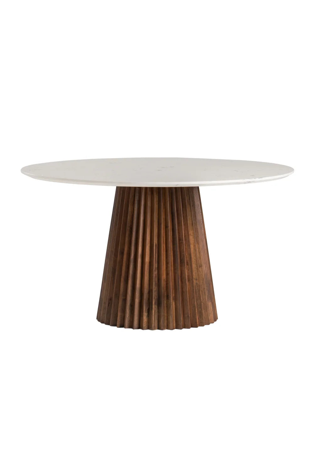 Luxury Nancy Marble Round Dining Table Modern Italian Style for Villa