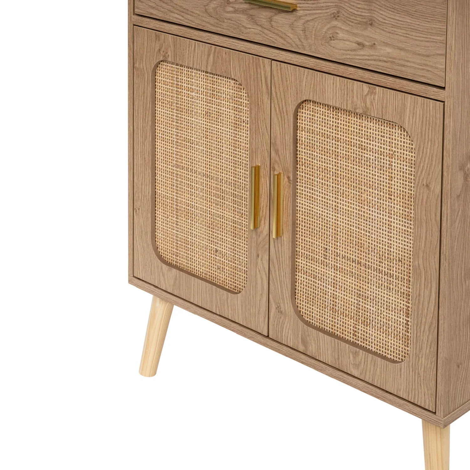 Luxury Natural 2-Door Sideboard European Style for Villa