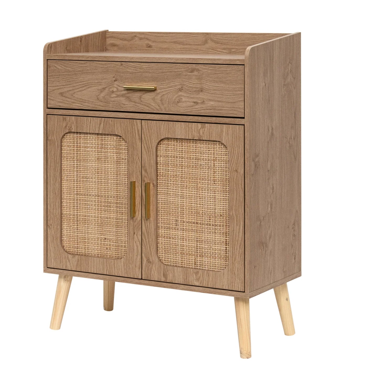 Luxury Natural 2-Door Sideboard European Style for Villa