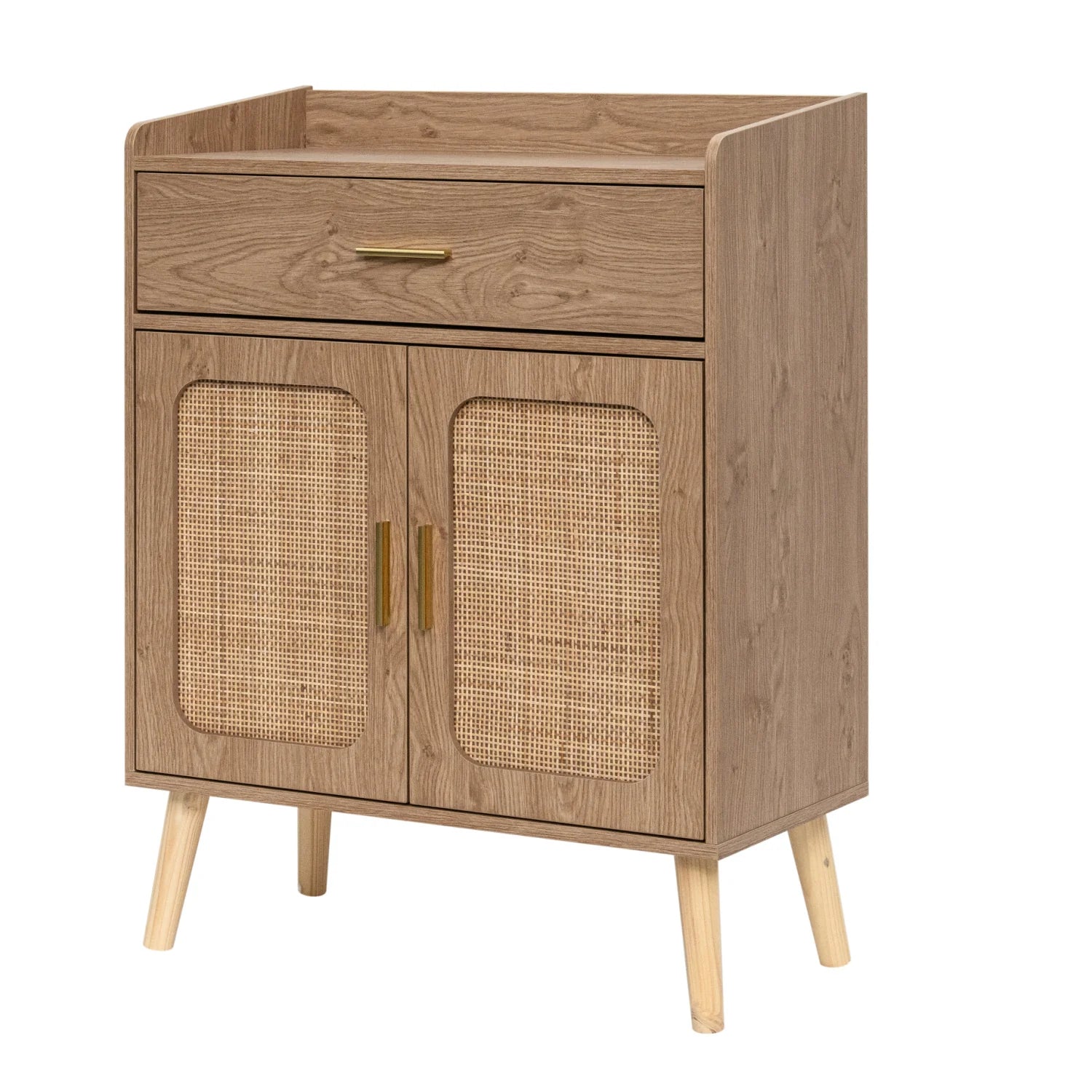 Luxury Natural 2-Door Sideboard European Style for Villa
