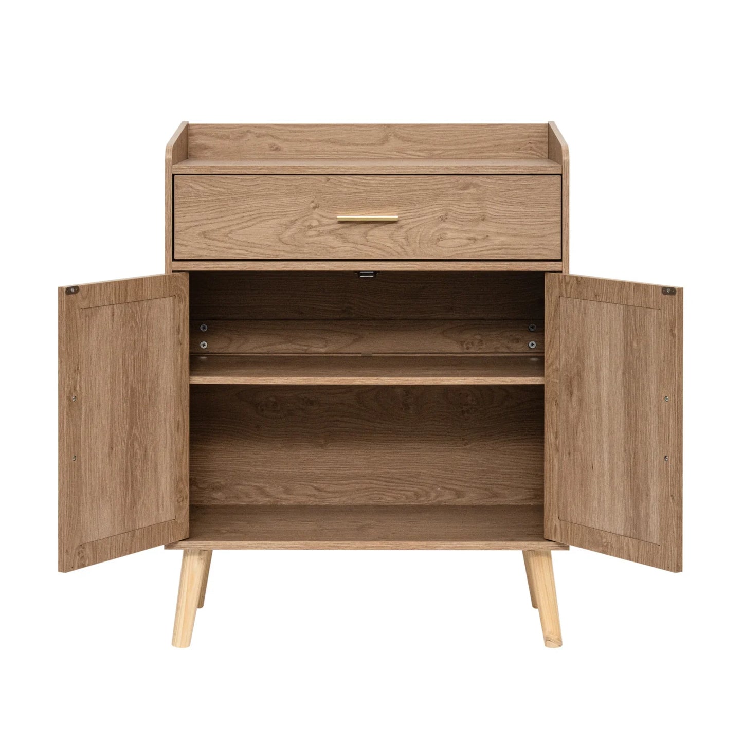 Luxury Natural 2-Door Sideboard European Style for Villa