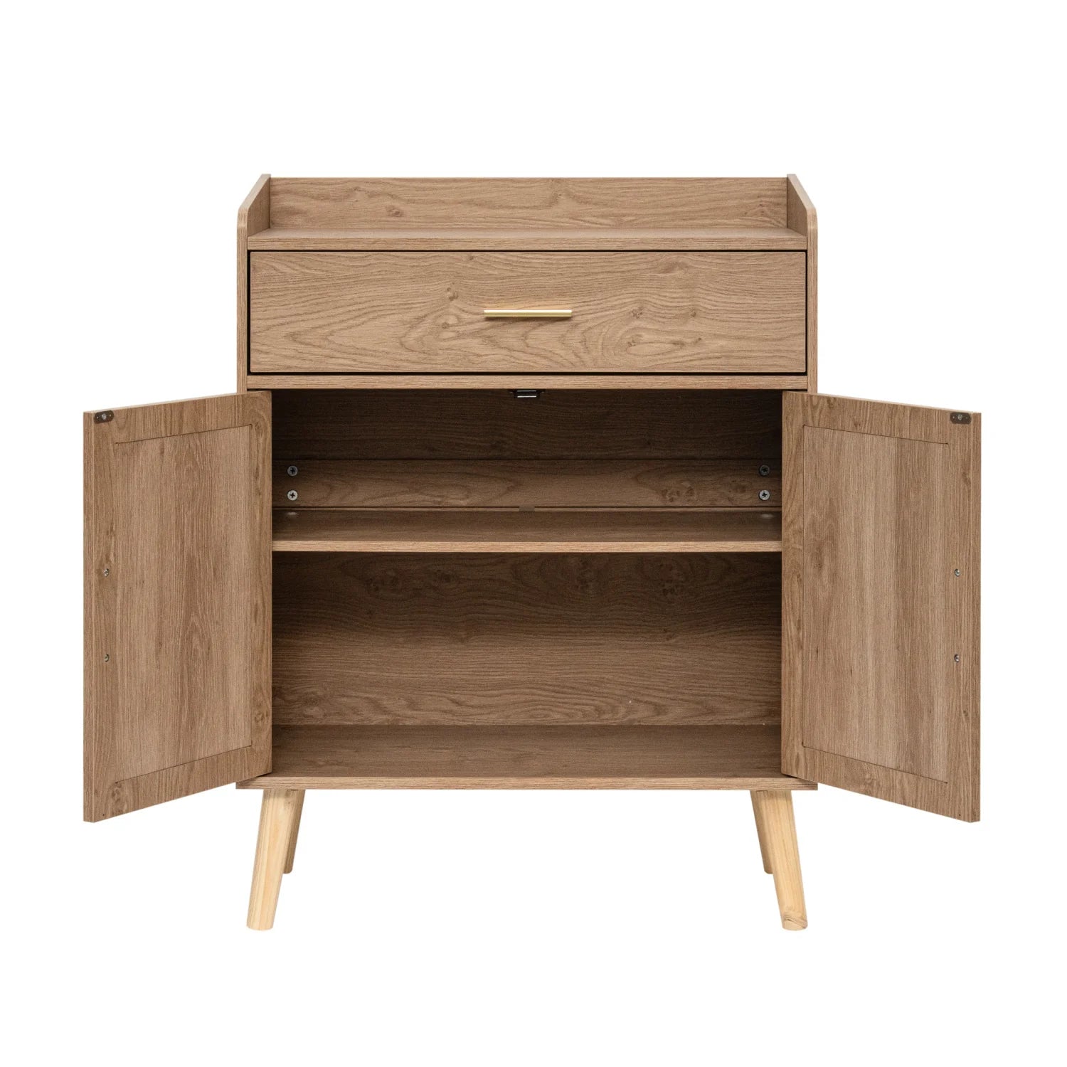 Luxury Natural 2-Door Sideboard European Style for Villa