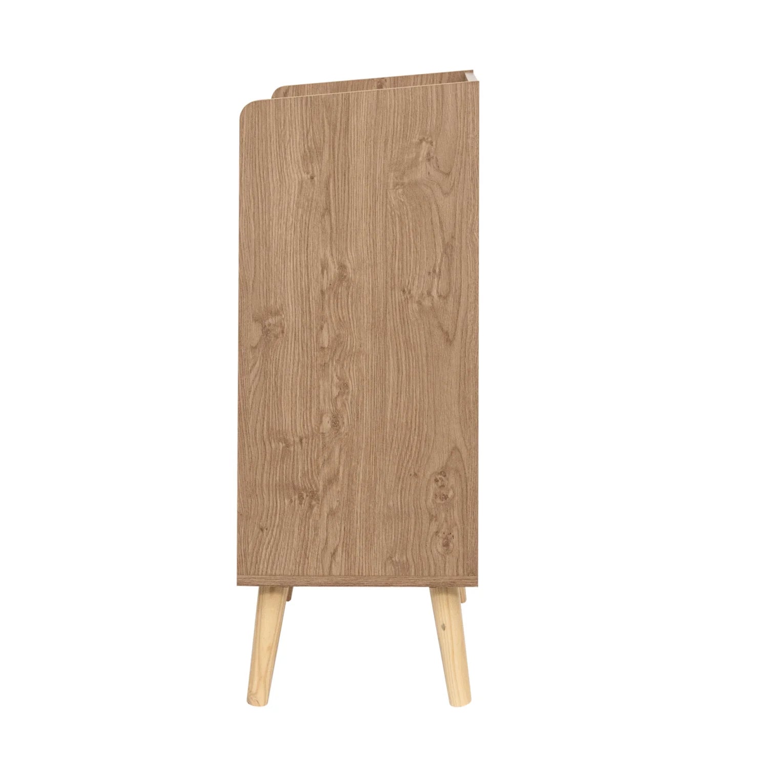 Luxury Natural 2-Door Sideboard European Style for Villa