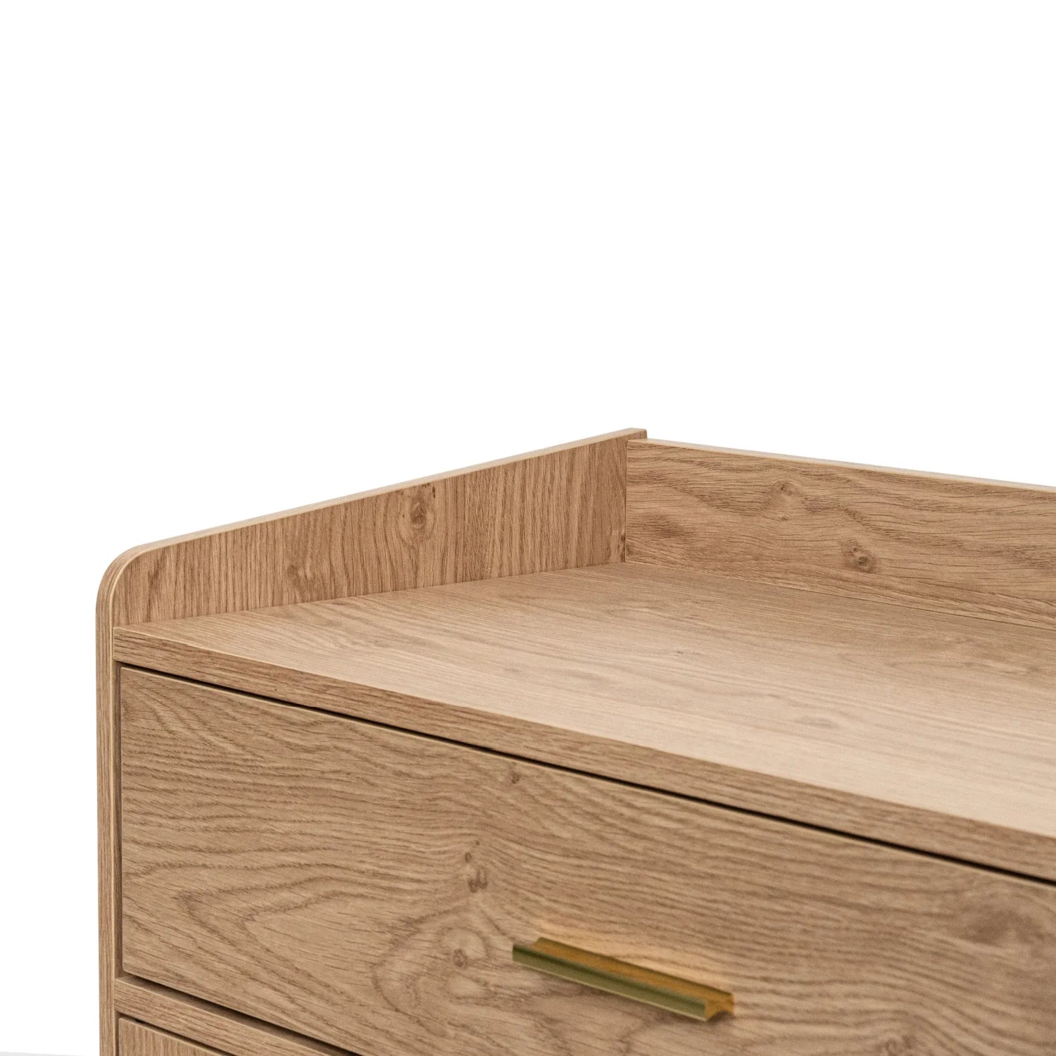 Luxury Natural 2-Door Sideboard European Style for Villa